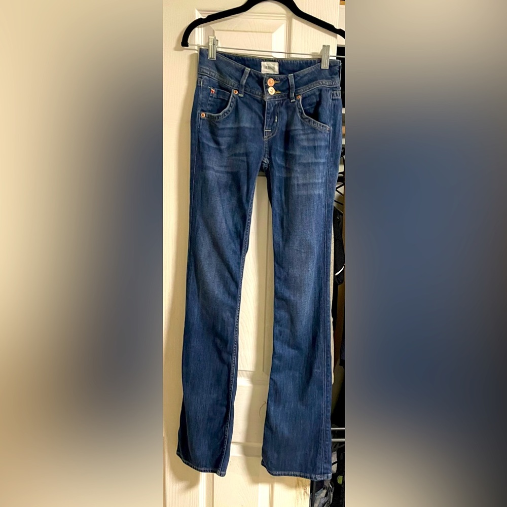 25X33.5 Hudson signature bootcut jeans